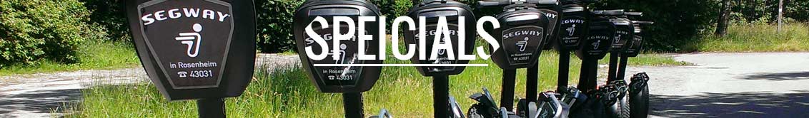 Segway Rosenheim - Specials